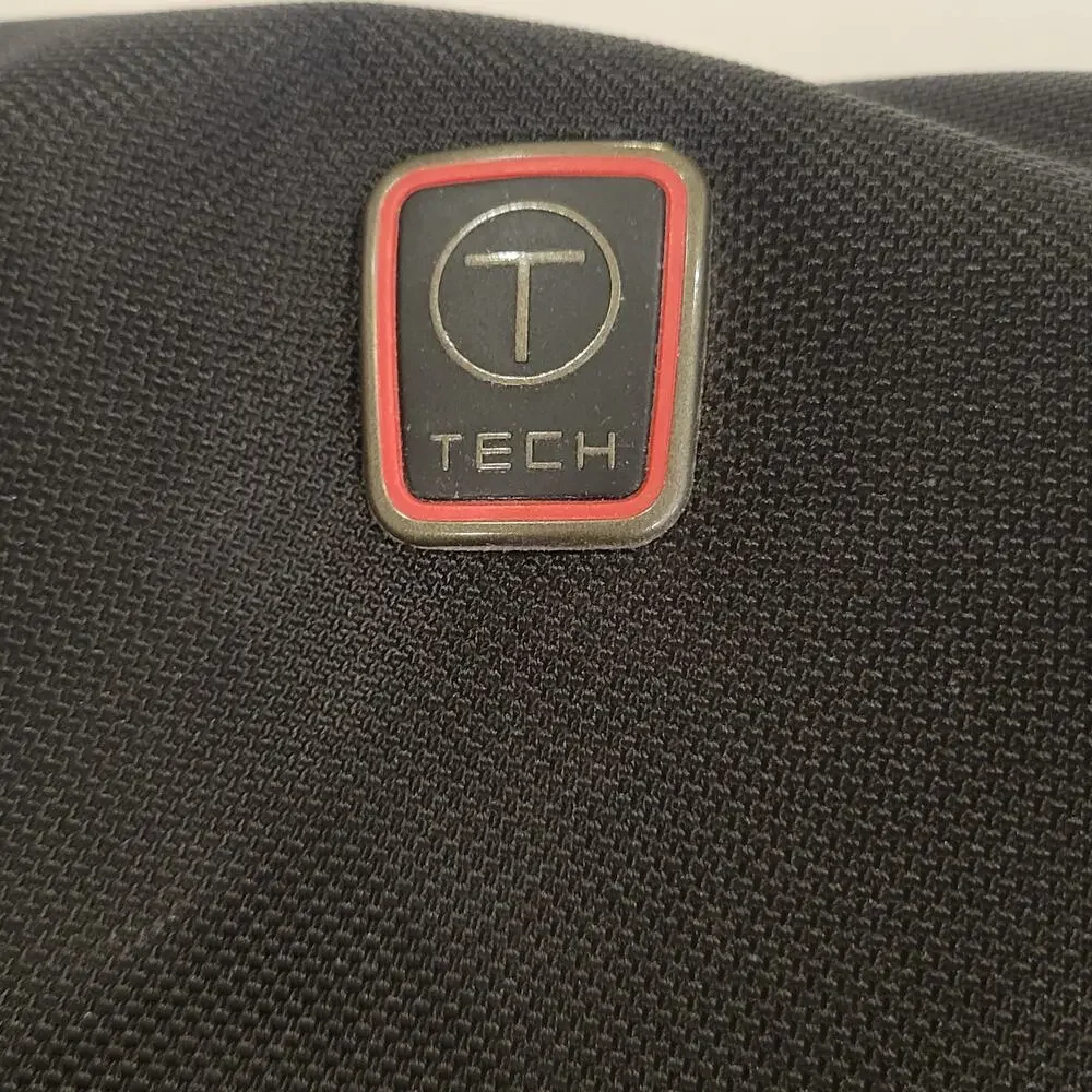 Tumi T-Tech 6791D Gray Nylon Presidio Doyle Hanging Travel Toiletry Case Kit Bag